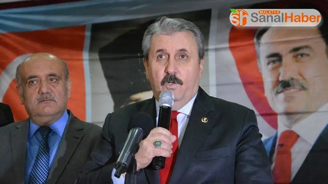 BBP Genel Başkanı Destici: 'Birlik olursak problemlerin üstesinden gelebiliriz'