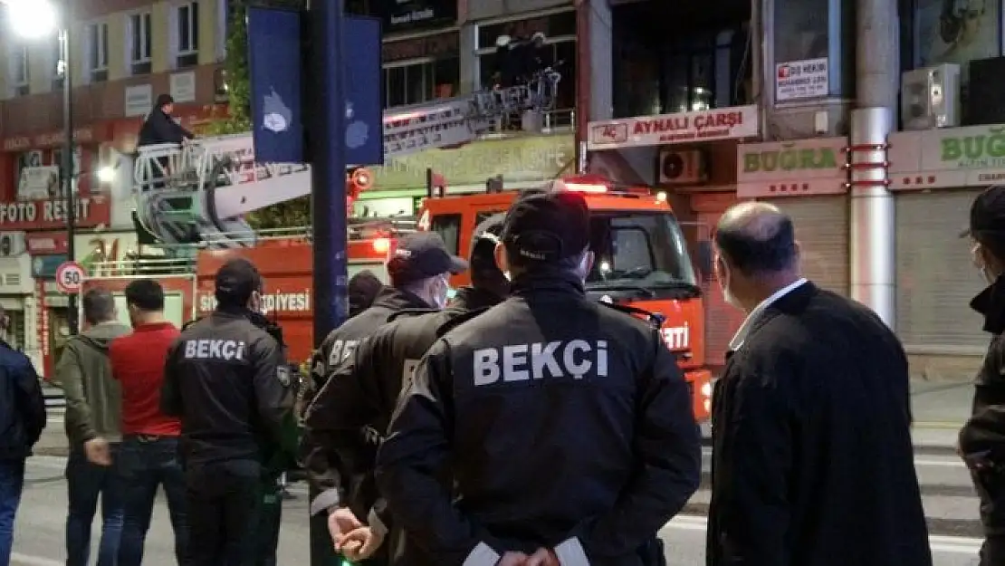 'Bekçilerin dikkati olası bir faciayı önledi'