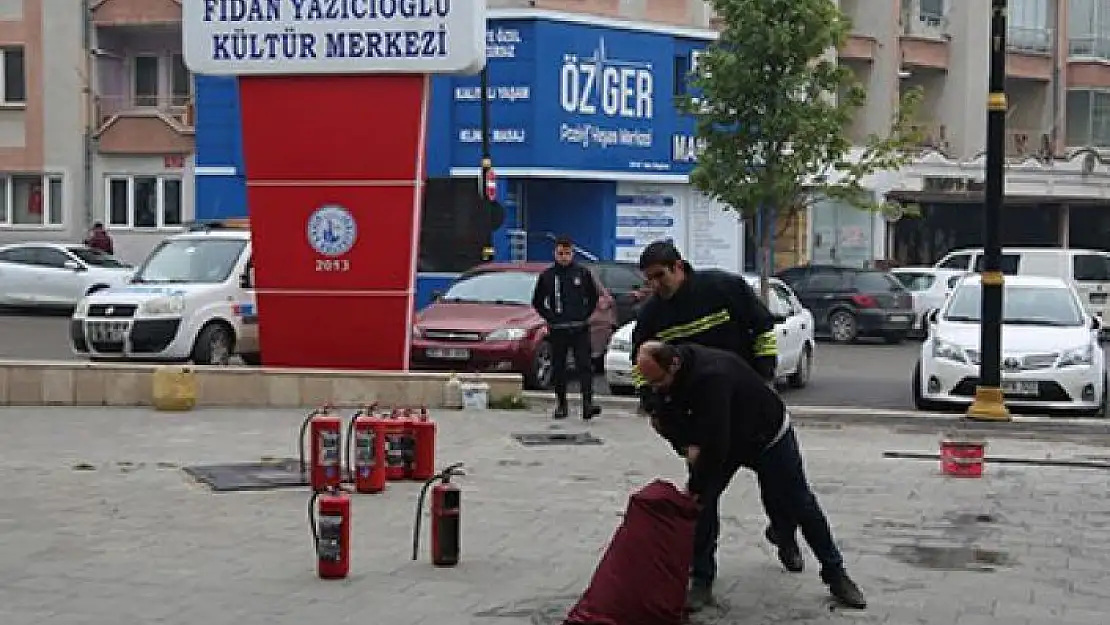 'Belediye personeline acil durum eğitimi verildi'