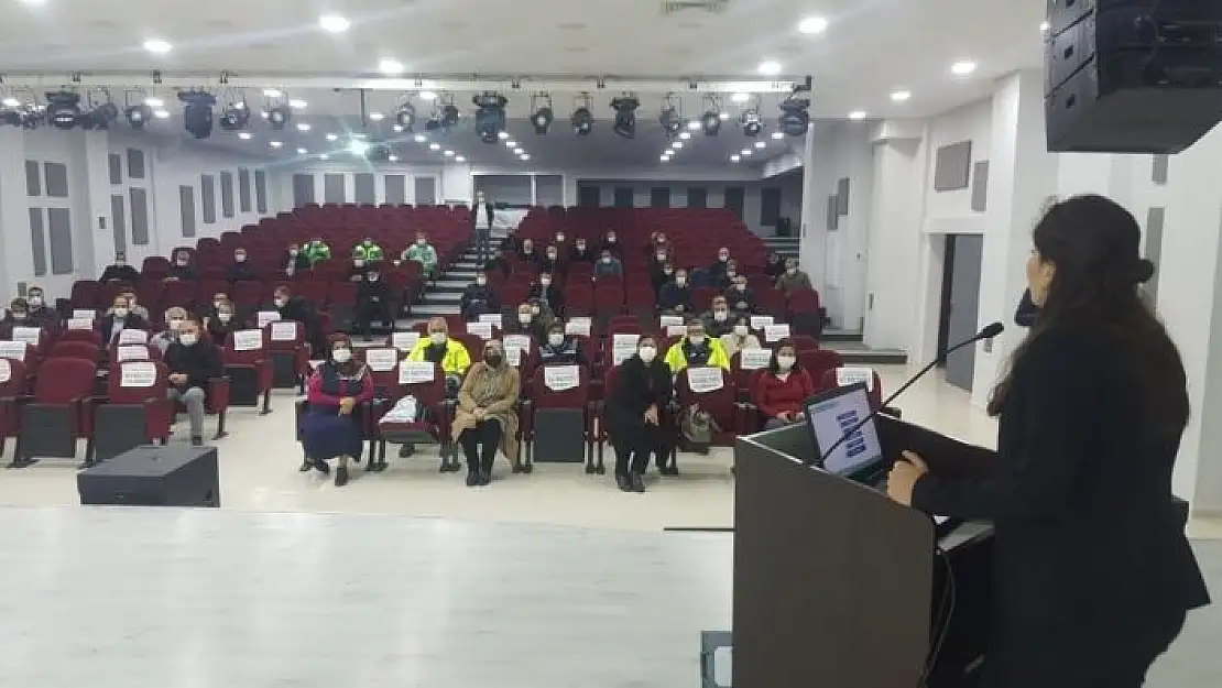 'Belediye personeline uyuşturucu ile mücadale anlatıldı'