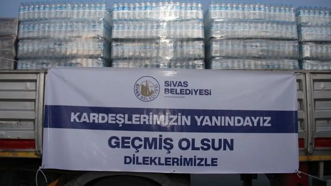 'Belediyeden afetzedelere yardım'