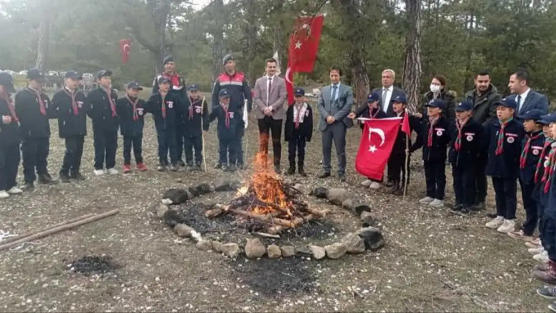 'Berit Dağı´nın izcileri doğada'