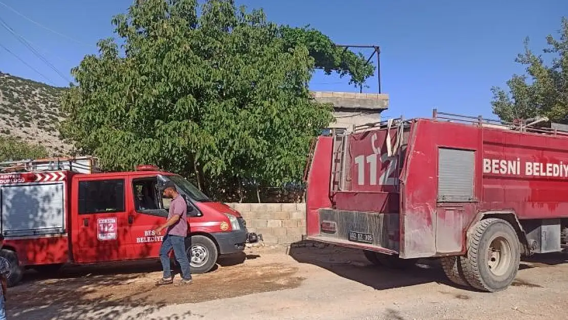 'Besni´de korkutan yangın'