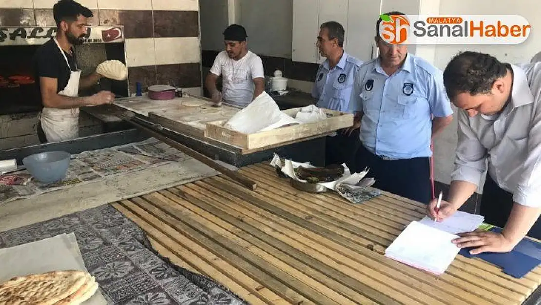Besni'de zabıta ekipleri fırın denetimlerini sürdürüyor