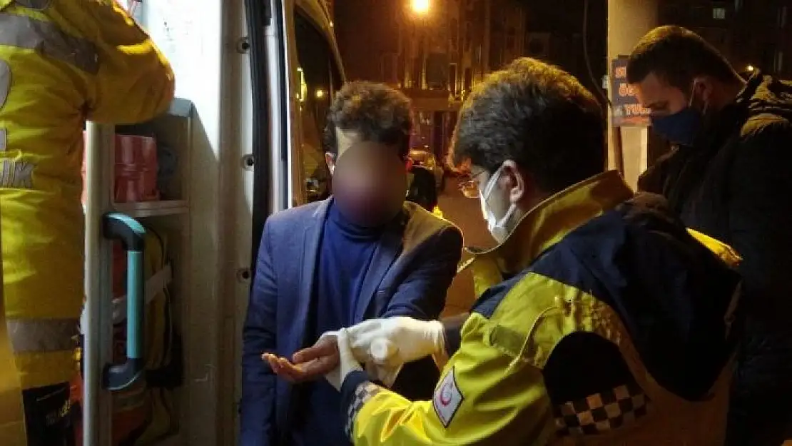 'Bıçaklandığı ihbarında bulundu, gerçek bambaşka çıktı'