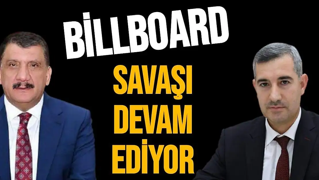 Billboard savaşı devam ediyor
