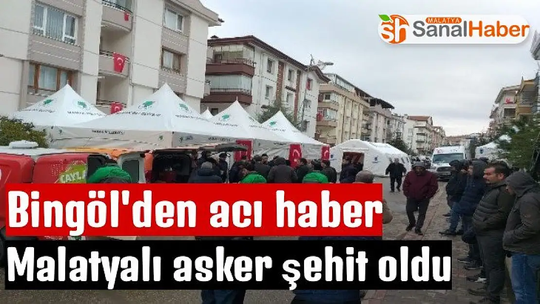 Bingöl'den acı haber