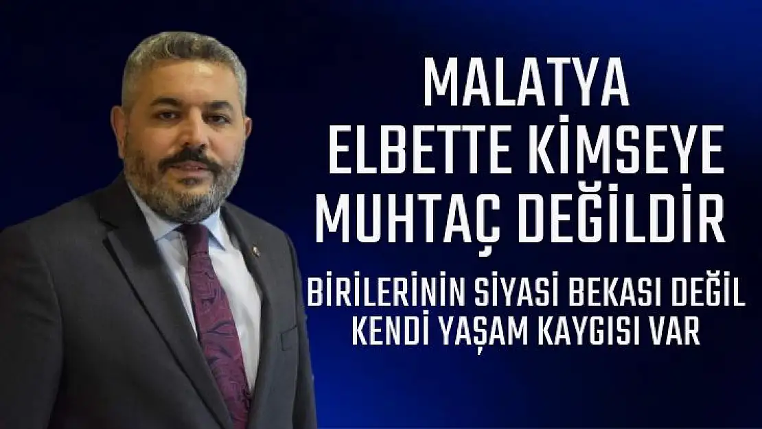 Birilerinin siyasi bekası değil, kendi yaşam kaygısı var