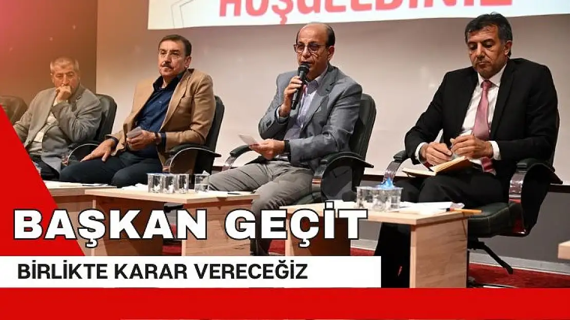 Birlikte karar vereceğiz