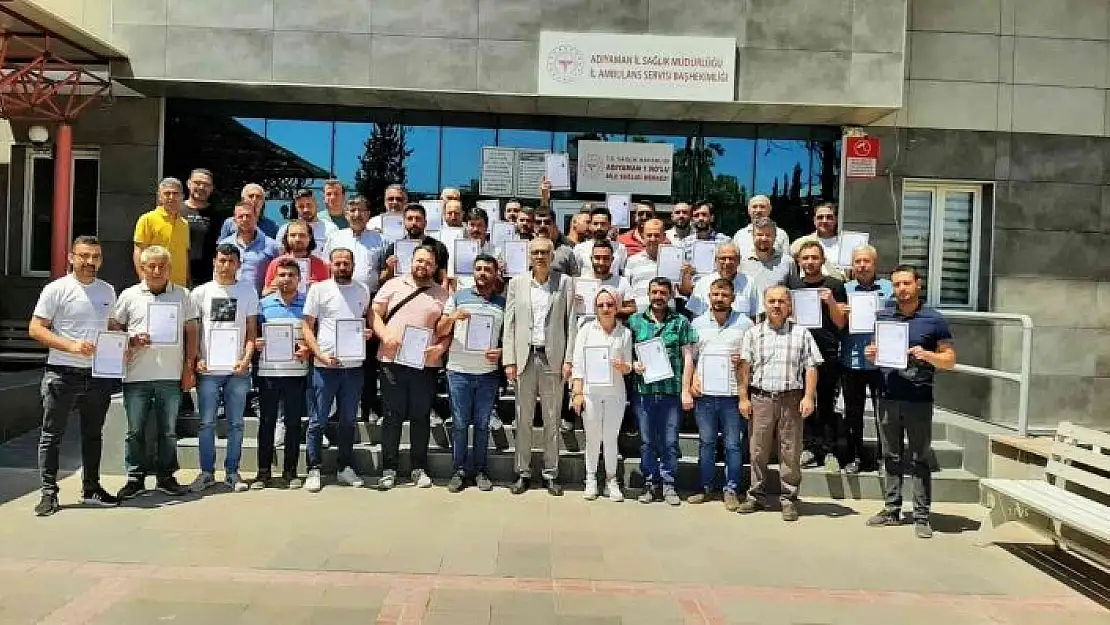 'Biyosidal Ürün Uygulayıcı Sertifikası eğitimi tamamlandı'