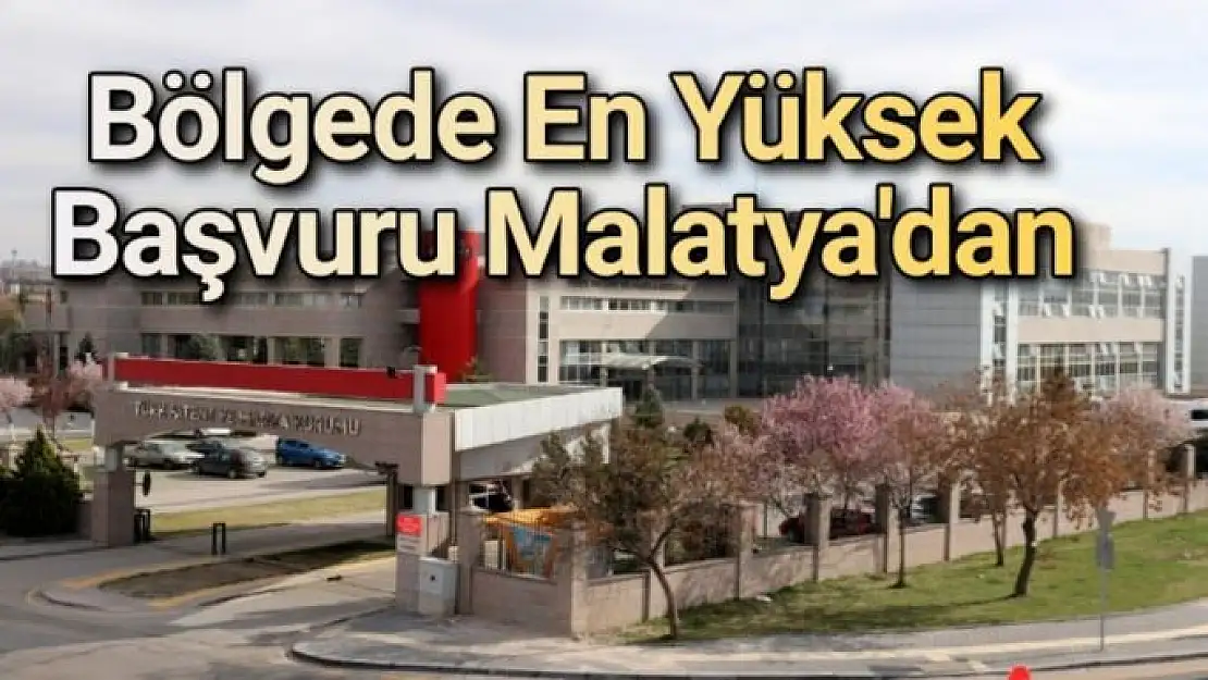 Bölgede En Yüksek Başvuru Malatya'dan