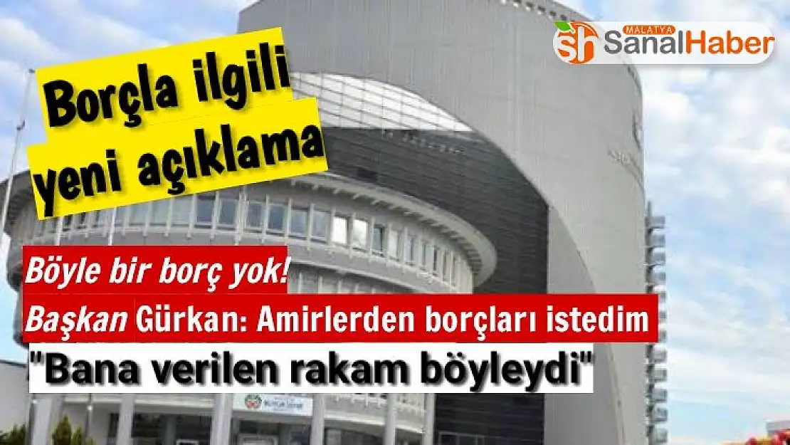 Borçla ilgili yeni açıklama