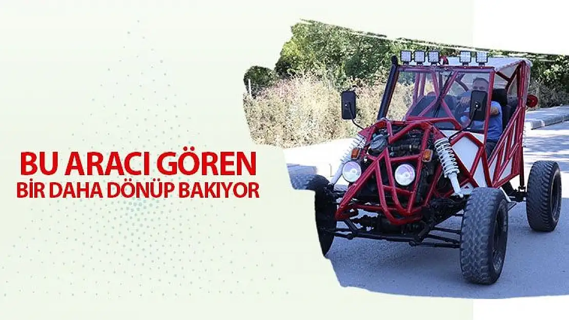 Bu aracı gören bir daha dönüp bakıyor