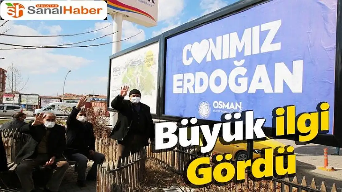 Büyük ilgi gördü