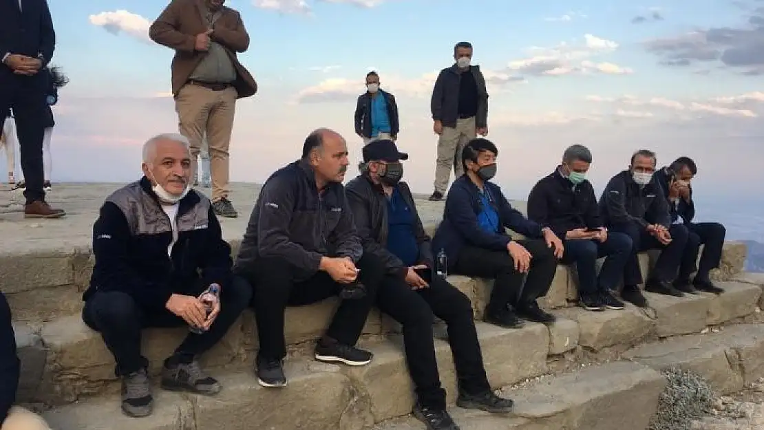 'Büyükelçisi Miyajima, Nemrut Dağı´na hayran kaldı'