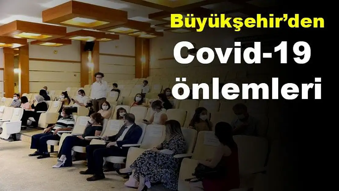 Büyükşehir´den Covid-19  önlemleri