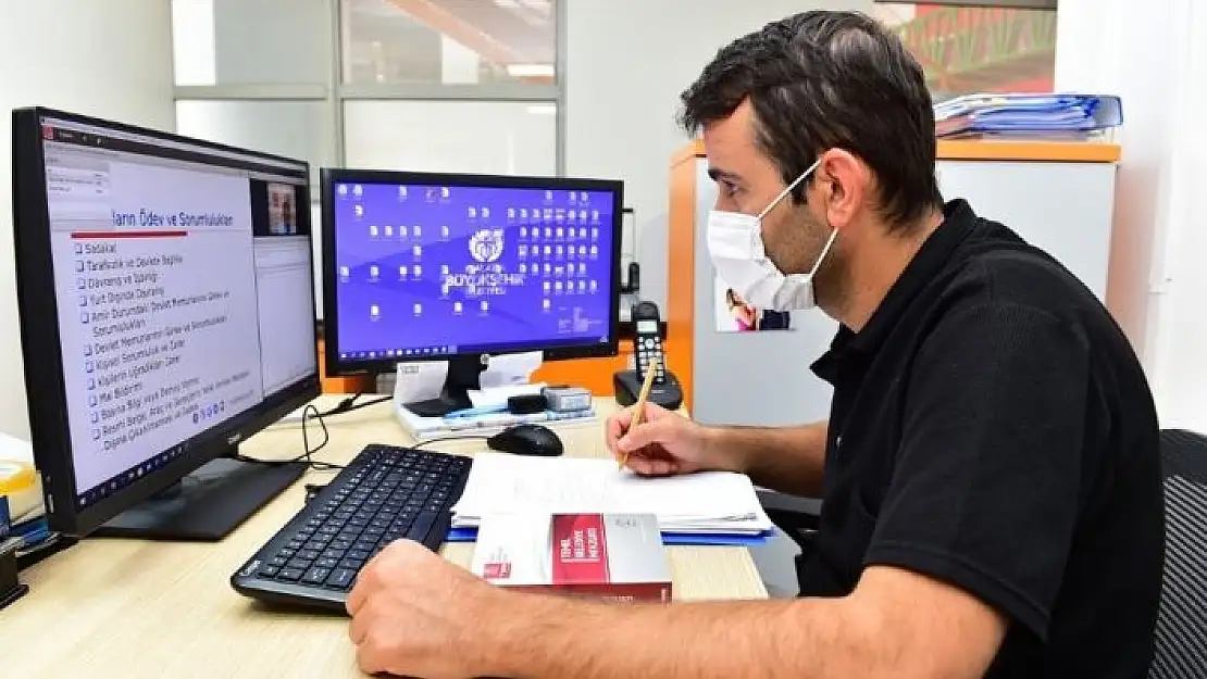 'Büyükşehir personeline online hizmet içi eğitim programı'