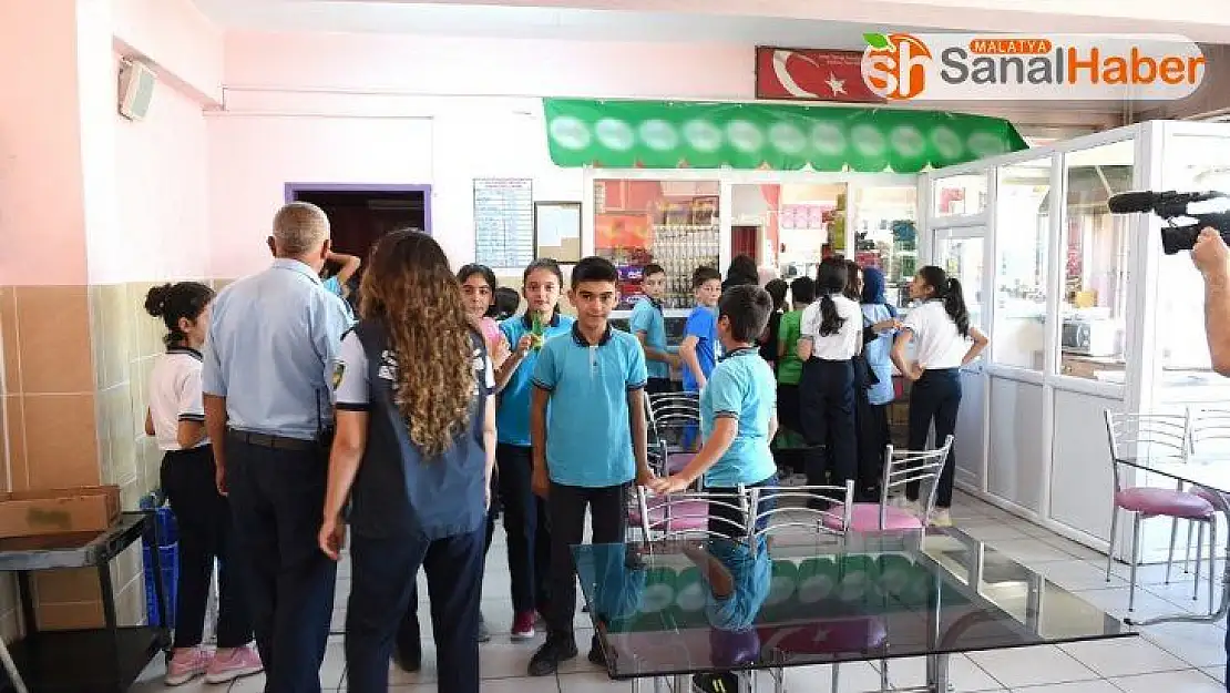 Büyükşehir zabıtasından kantinlere sıkı denetim
