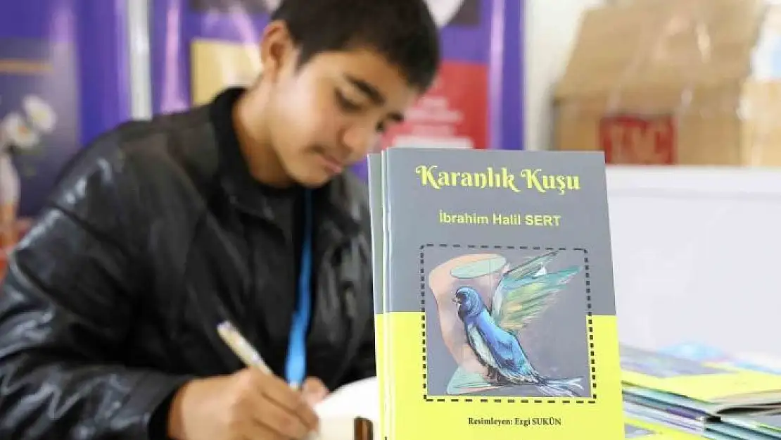 'Çadır kentte 13 yaşında kitap yazdı'