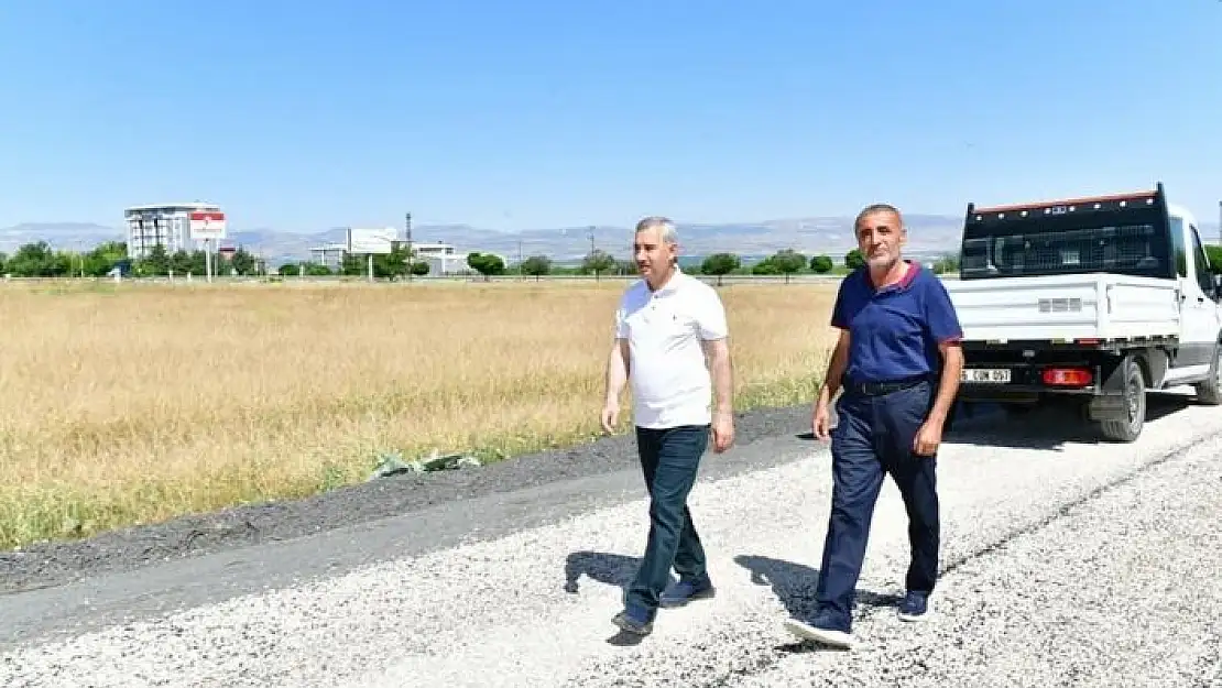 'Cafana Mahallesi´nin yollarını güvenli hale getiriliyor'