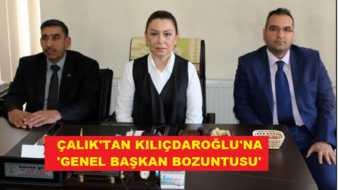 ÇALIK'TAN KILIÇDAROĞLU'NA 'GENEL BAŞKAN BOZUNTUSU' 