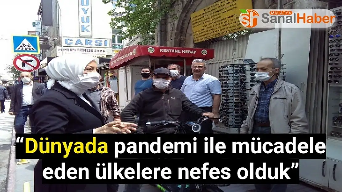 Çalık Dünyada pandemi ile mücadele eden ülkelere nefes olduk