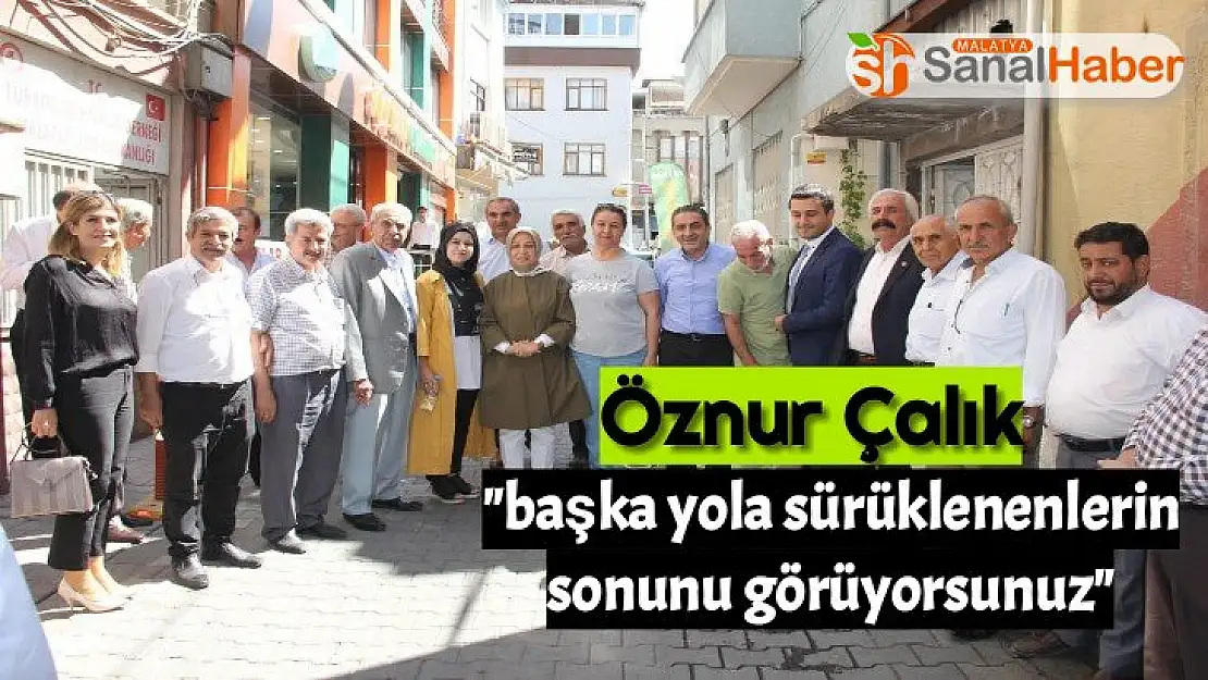 Çalık, başka yola sürüklenenlerin sonunu görüyorsunuz