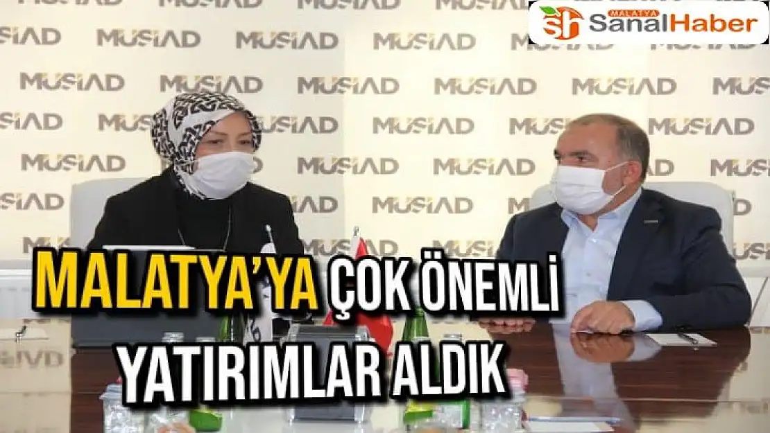 Çalık Malatya´ya çok önemli yatırımlar aldık