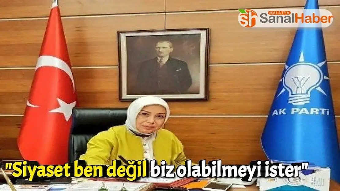 Çalık Siyaset ben değil biz olabilmeyi ister