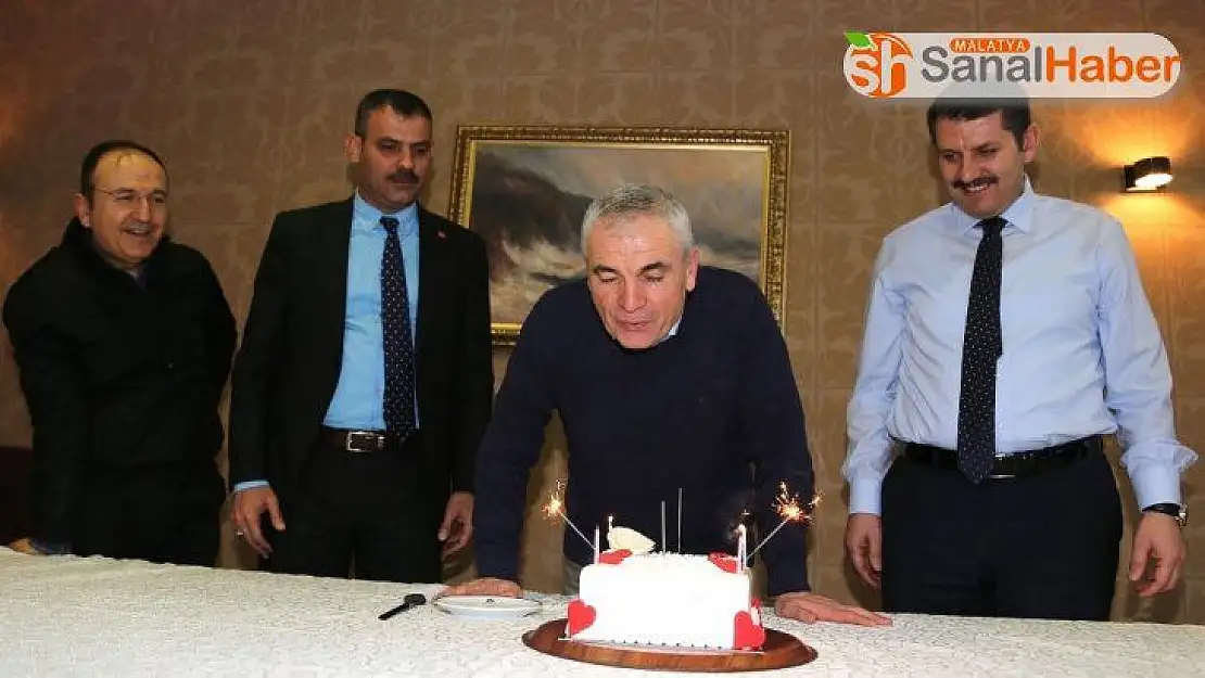Çalımbay'a sürpriz doğum günü