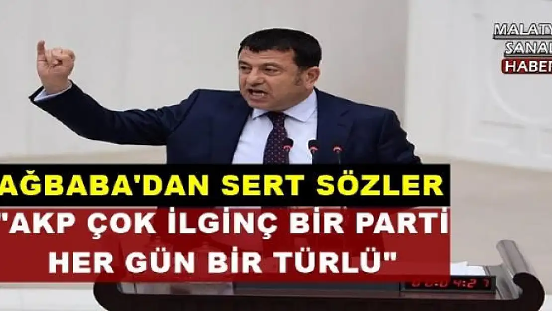 AĞBABA'DAN SERT SÖZLER