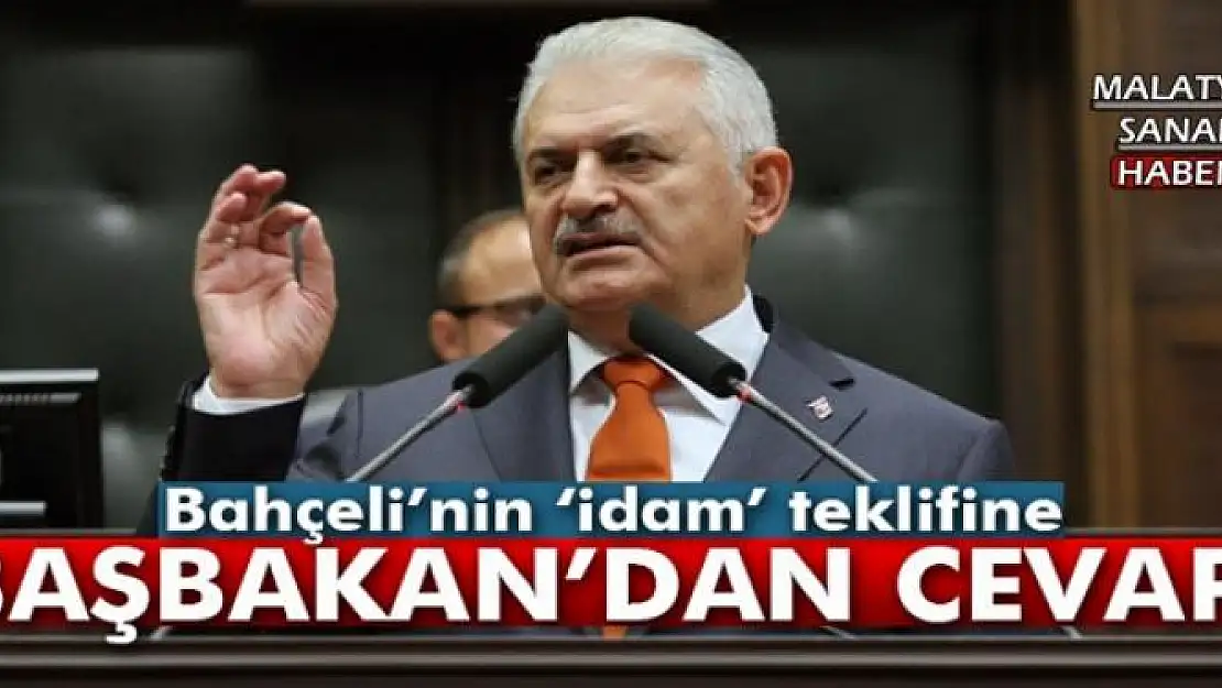 Başbakan'dan 'idam' açıklaması