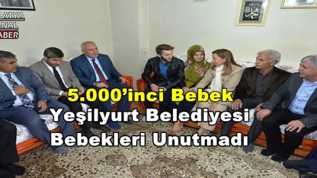 Yeşilyurt Belediyesi Bebekleri Unutmadı