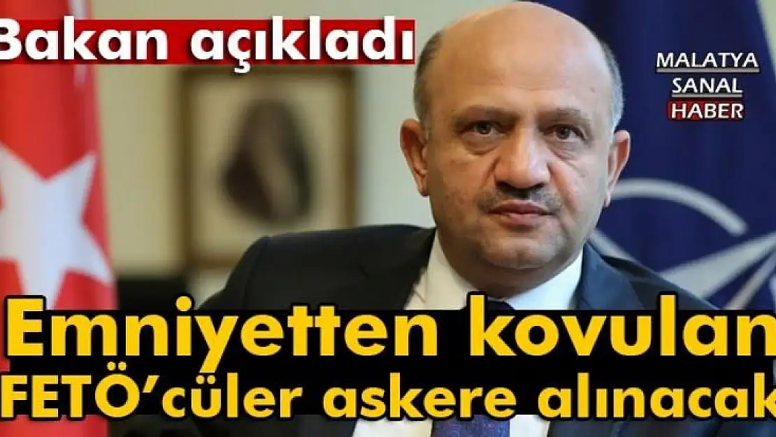 Emniyet'ten kovulan FETÖ'cüler askere alınacak