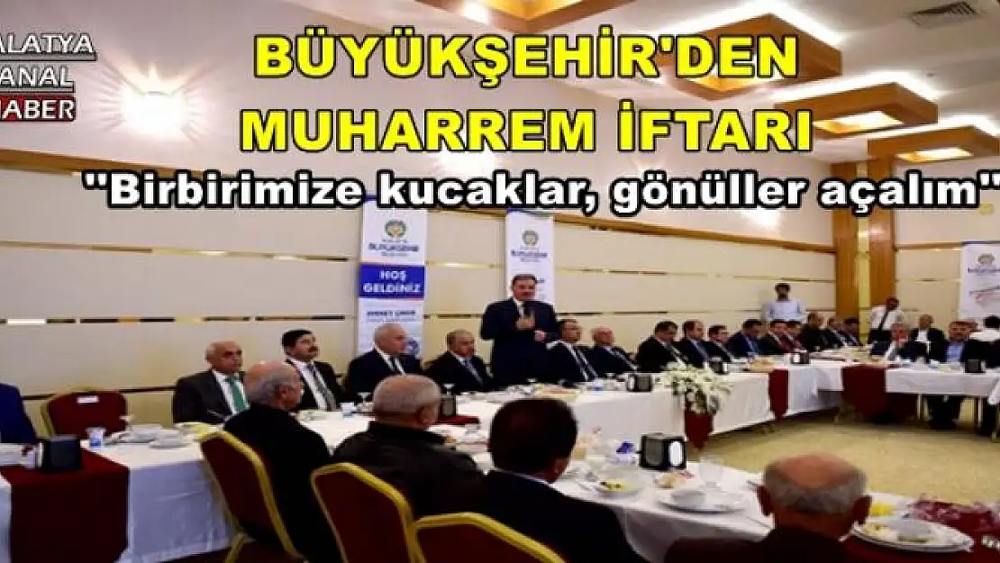 BÜYÜKŞEHİR'DEN MUHARREM İFTARI 