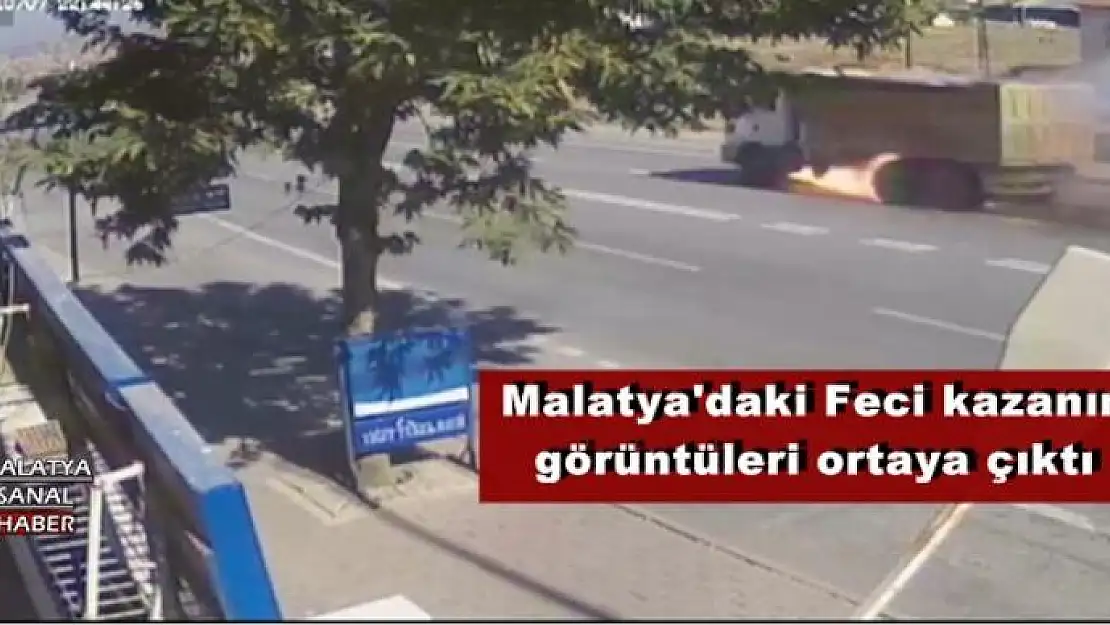 Malatya'daki Feci kazanın görüntüleri ortaya çıktı