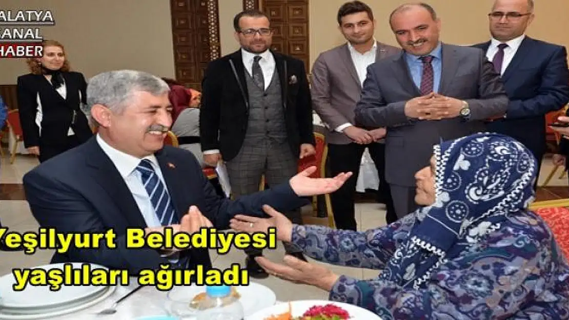Yeşilyurt Belediyesi yaşlıları ağırladı