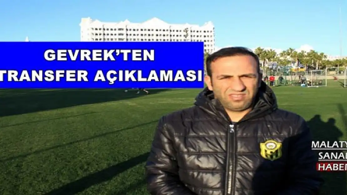 GEVREK´TEN TRANSFER AÇIKLAMASI