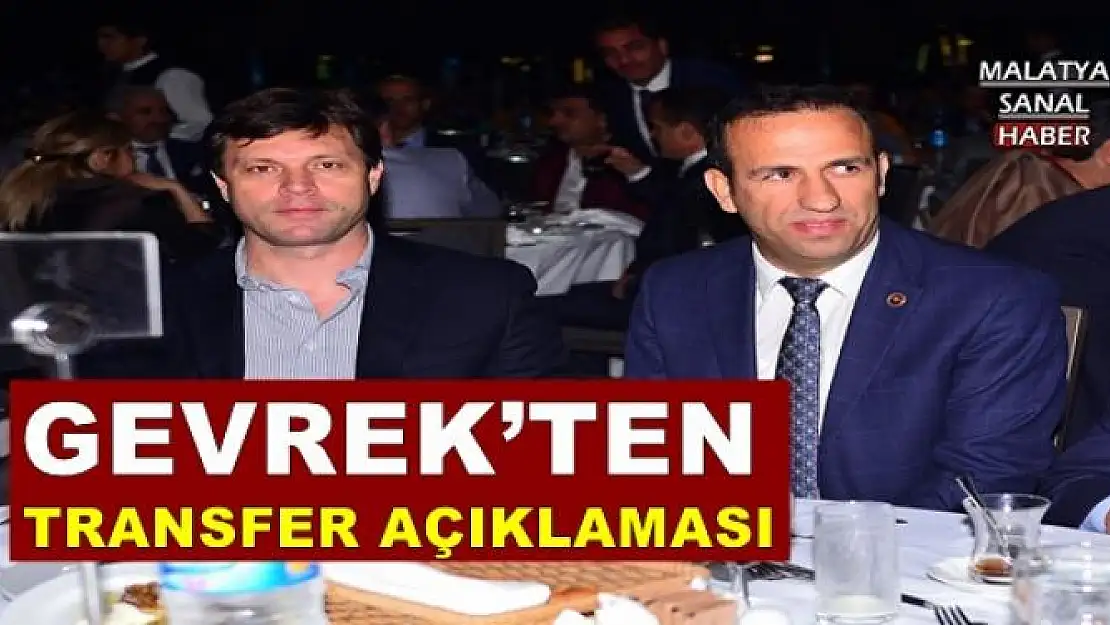 GEVREK´TEN TRANSFER AÇIKLAMASI