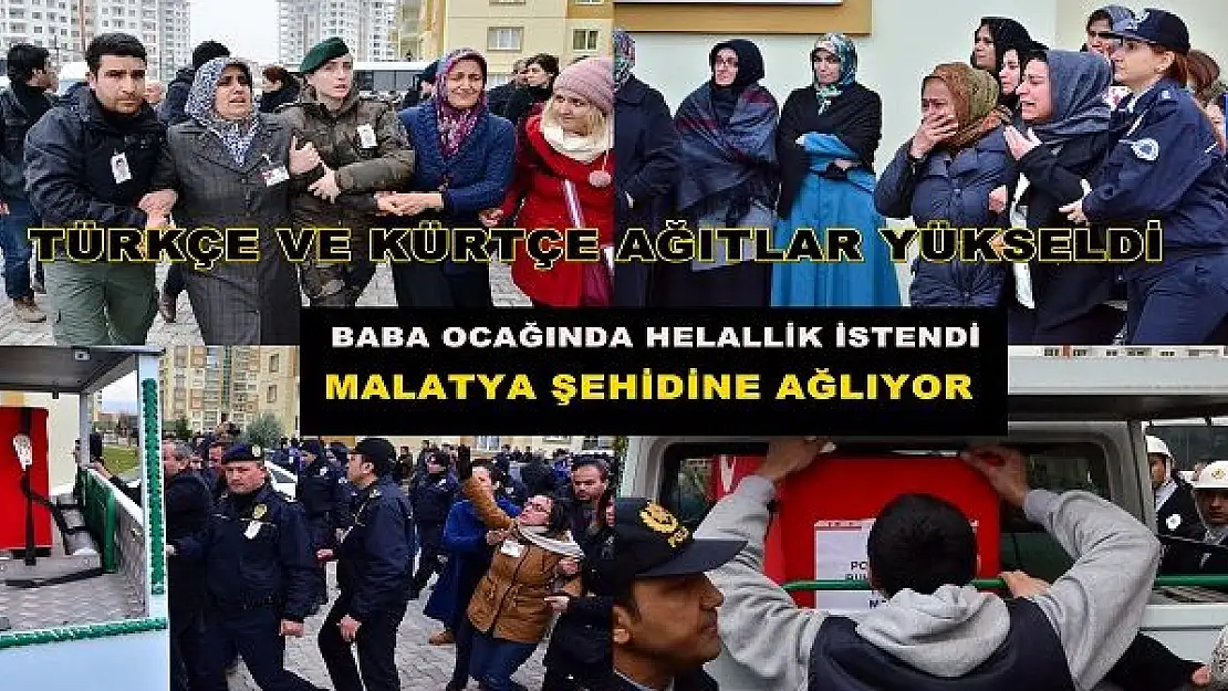 ŞEHİT POLİS SON KEZ BABA OCAĞINDA