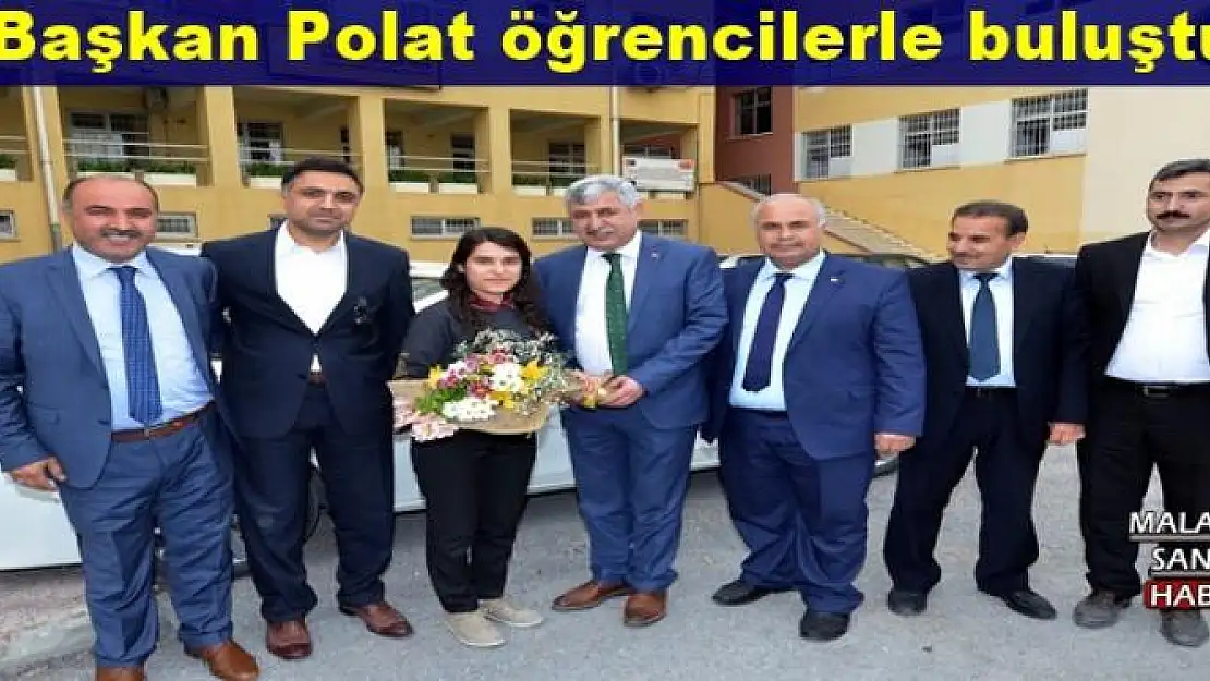 Başkan Polat öğrencilerle buluştu