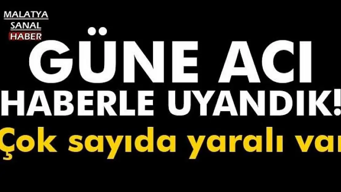 Feci kaza! Yolcu otobüsü devrildi