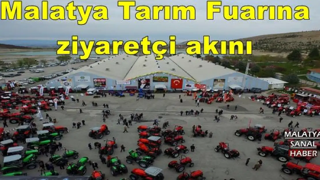 Malatya Tarım Fuarına ziyaretçi akını