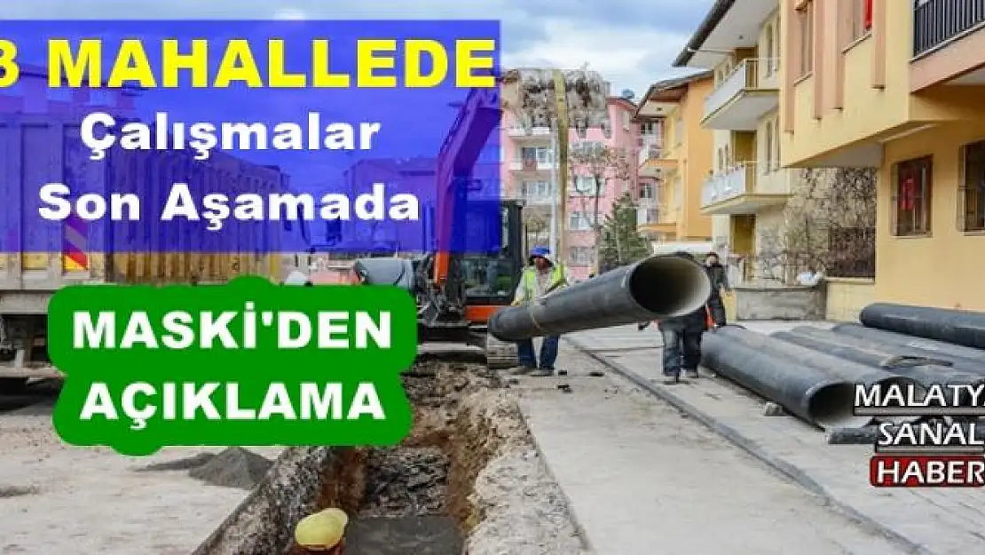 MASKİ'DEN AÇIKLAMA