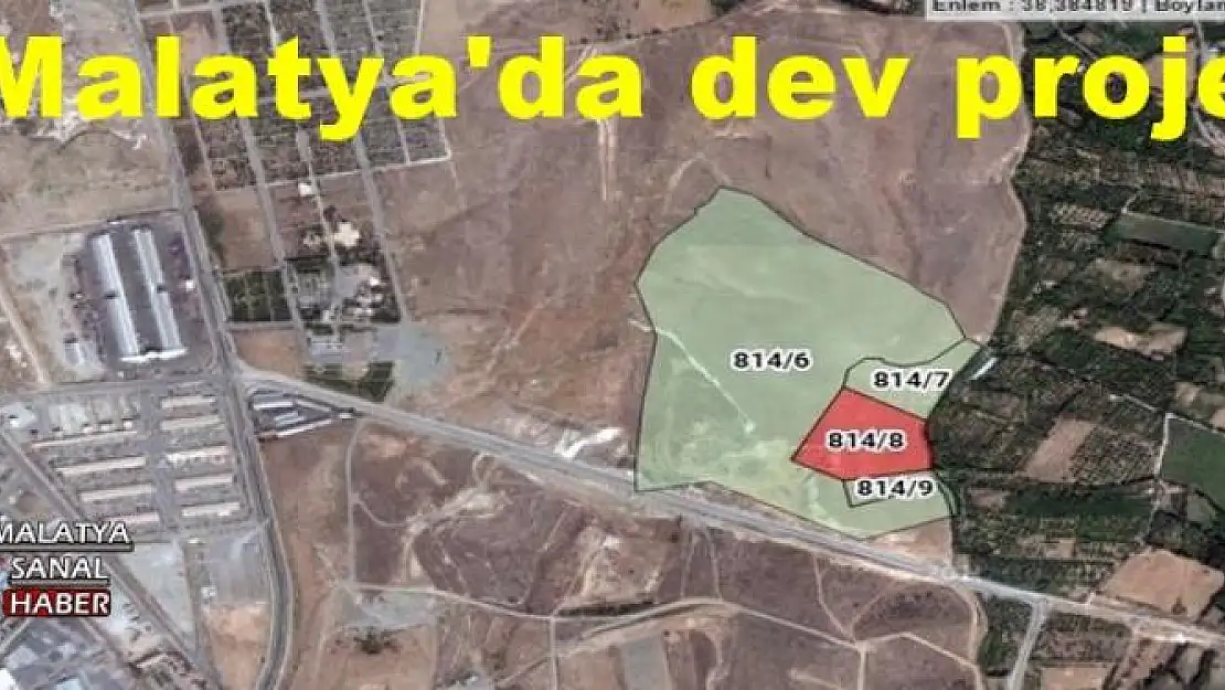 Malatya'da dev proje 