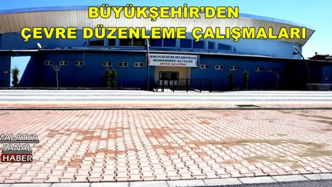 BÜYÜKŞEHİR´DEN ÇEVRE DÜZENLEME ÇALIŞMALARI