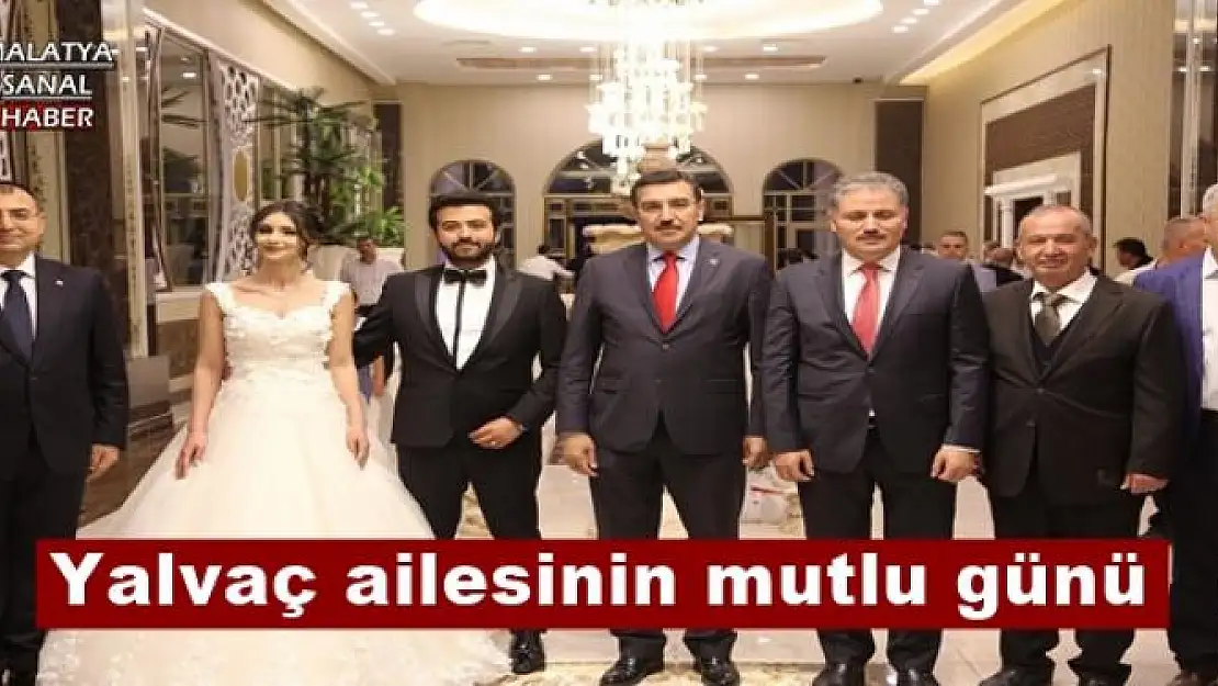 Yalvaç ailesinin mutlu günü