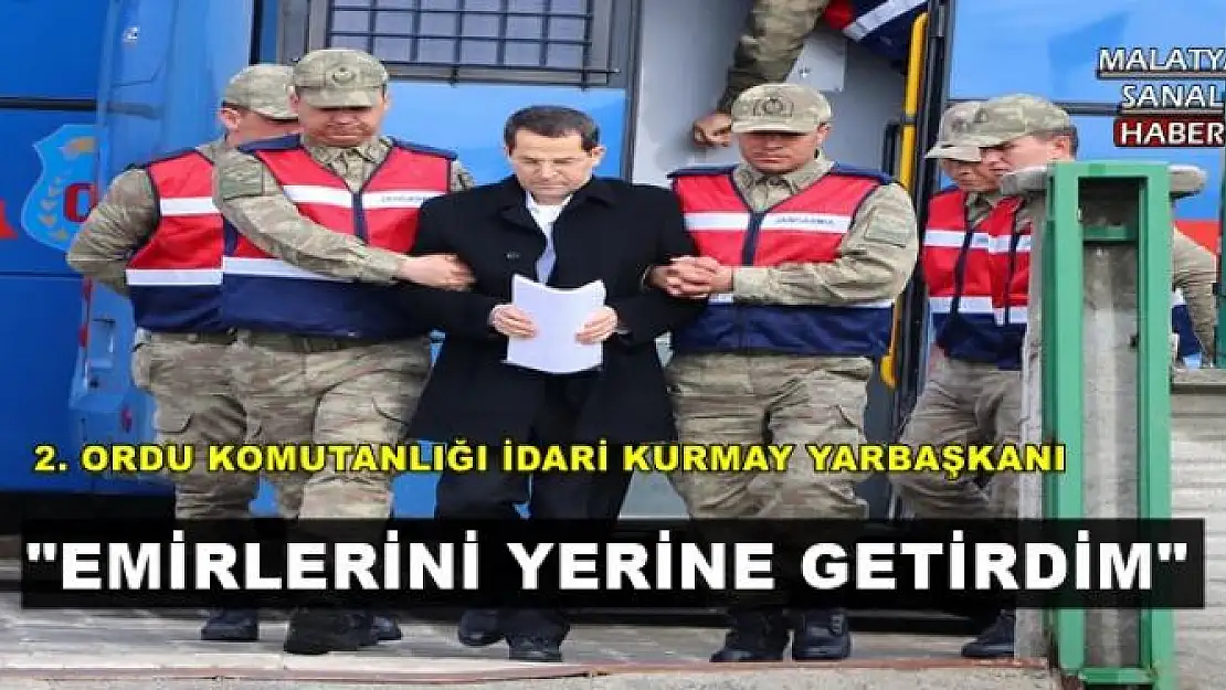 '''EMİRLERİNİ YERİNE GETİRDİM'''