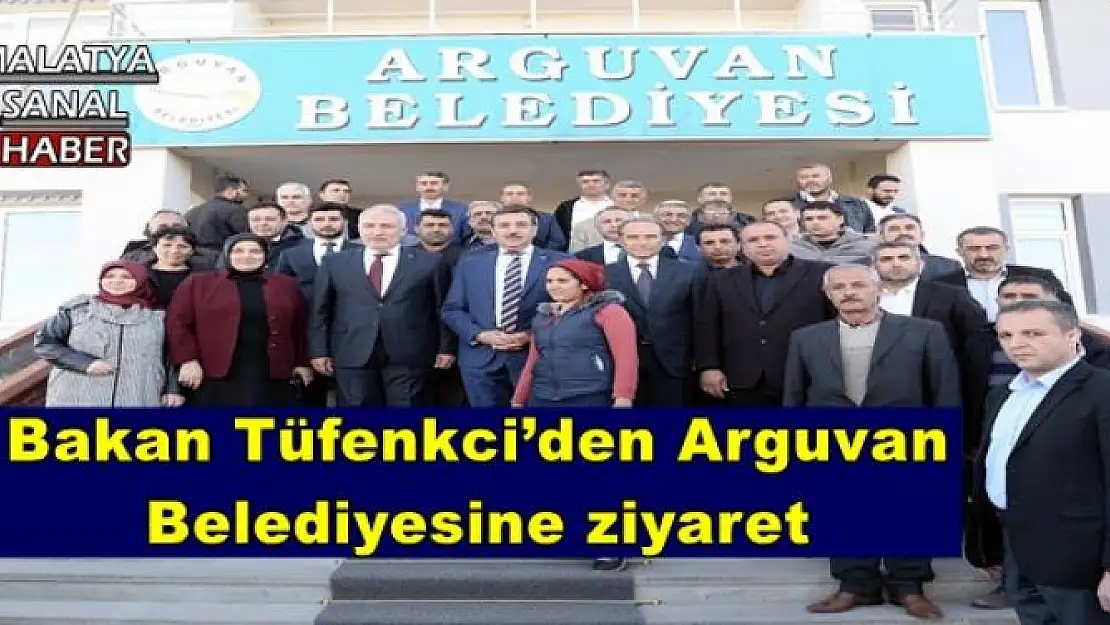 Bakan Tüfenkci´den Arguvan Belediyesine ziyaret
