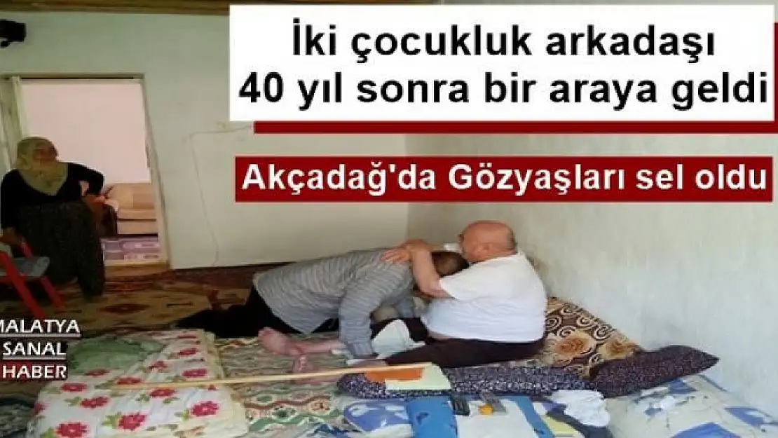 Akçadağ'da Gözyaşları sel oldu